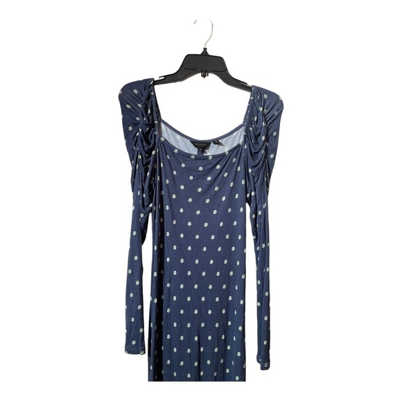 TED Baker Meegwin Ditsy Spot Jersey Dress - Picture 6 of 14